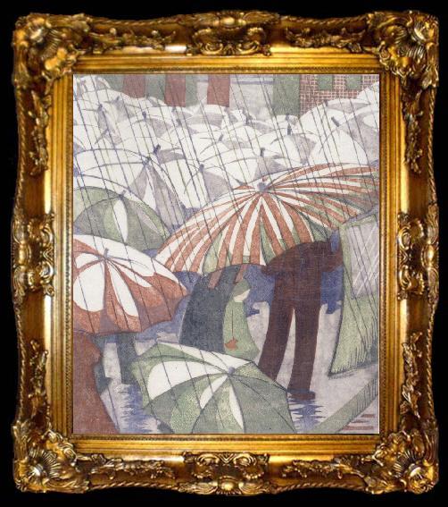framed  Ethel Spowers Wat afternoon, ta009-2
